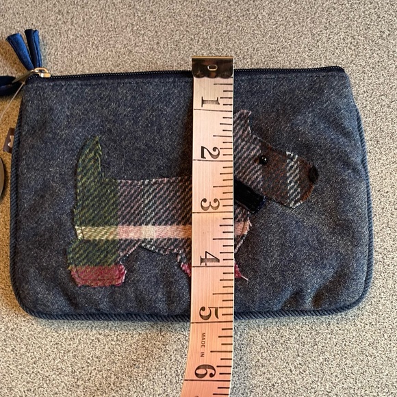 EarthSquared Edinburg Blue Scottie Dog Zippered Coin Bag/Juliet Purse - Picture 7 of 7